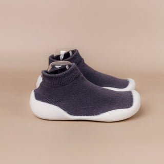 Dark Grey Sock Shoes