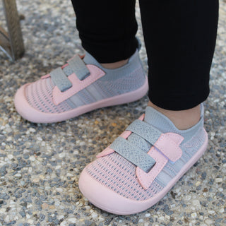 Pink Strap Sock Shoes