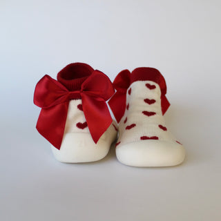 Red Love Sock Shoes