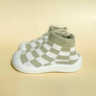 SALE - Checkered Sock Shoes