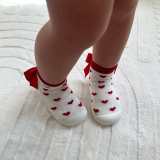 Red Love Sock Shoes