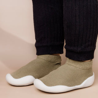 Khaki Sock Shoes