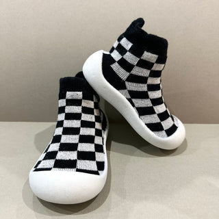 Checkered Sock Shoes