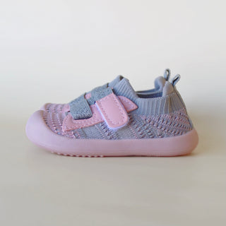 Pink Strap Sock Shoes