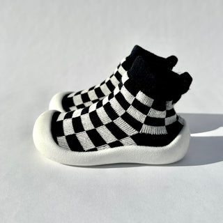 SALE - Checkered Sock Shoes