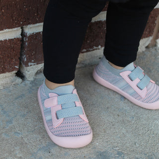 Pink Strap Sock Shoes