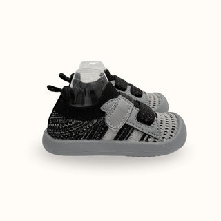 Black Strap Sock Shoes