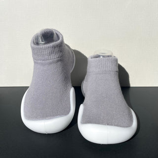 Grey Low Sock Shoes